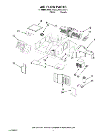 04 - Air Flow Parts parts for Whirlpool Microwave MH2175XSQ3 from AppliancePartsPros.com