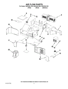 04 - Air Flow Parts parts for Whirlpool Microwave GMH3204XVQ0 from AppliancePartsPros.com