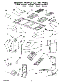 03 - Interior And Ventilation Parts parts for Whirlpool Microwave GH5184XPB7 from AppliancePartsPros.com