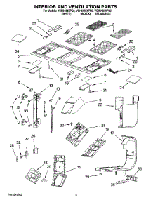 03 - Interior And Ventilation Parts parts for Whirlpool Microwave YGH5184XPS2 from AppliancePartsPros.com