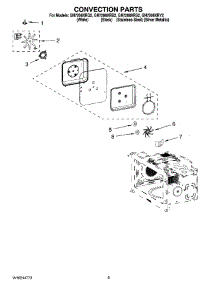 07 - Convection Parts parts for Whirlpool Microwave GH7208XRB2 from AppliancePartsPros.com