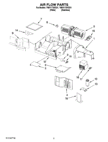 04 - Air Flow Parts parts for Whirlpool Microwave YMH1170XSQ1 from AppliancePartsPros.com