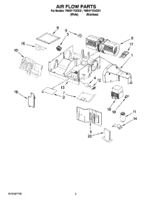 04 - Air Flow Parts parts for Whirlpool Microwave YMH2175XSQ1 from AppliancePartsPros.com