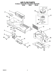 04 - Air Flow Parts parts for Whirlpool Microwave YGH8155XJB0 from AppliancePartsPros.com