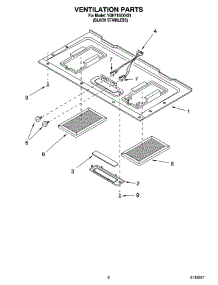 07 - Ventilation Parts parts for Whirlpool Microwave YGH7155XHS1 from AppliancePartsPros.com