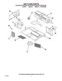 04 - Air Flow Parts parts for Whirlpool Microwave MH3184XPB4 from AppliancePartsPros.com
