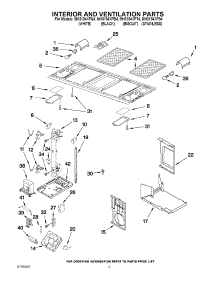 03 - Interior And Ventilation Parts parts for Whirlpool Microwave MH3184XPT4 from AppliancePartsPros.com