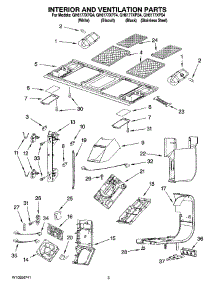03 - Interior And Ventilation Parts parts for Whirlpool Microwave GH6177XPS4 from AppliancePartsPros.com