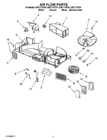 04 - Air Flow Parts parts for Whirlpool Microwave GH6177XPS4 from AppliancePartsPros.com