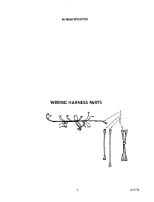 07 - Wiring Harness parts for Whirlpool Microwave MT6120XYB0 from AppliancePartsPros.com