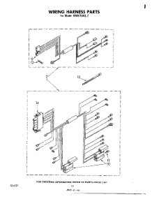 06 - Wiring Harness, Literature And Optional parts for Whirlpool Microwave MW8750XL2 from AppliancePartsPros.com