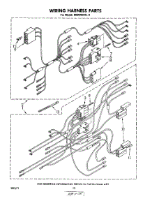 06 - Wiring Harness , Lit / Optional parts for Whirlpool Microwave MW8450XL0 from AppliancePartsPros.com