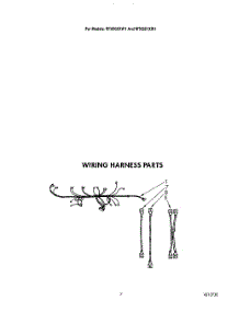 07 - Wiring Harness parts for Whirlpool Microwave MT6900XW1 from AppliancePartsPros.com