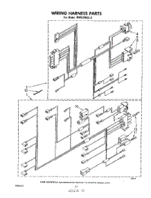 06 - Wiring Harness , Lit / Optional parts for Whirlpool Microwave MW8700XL0 from AppliancePartsPros.com