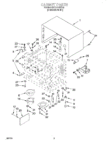 03 - Cabinet, Literature parts for Whirlpool Microwave MT7076XDQ0 from AppliancePartsPros.com