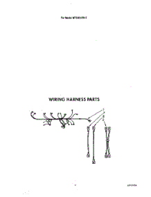 07 - Wiring Harness parts for Whirlpool Microwave MT6901XW0 from AppliancePartsPros.com