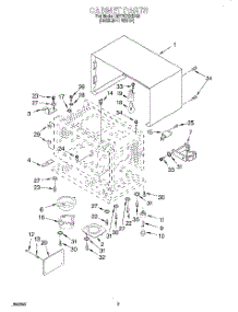 03 - Cabinet, Literature parts for Whirlpool Microwave MT7076XDQ3 from AppliancePartsPros.com