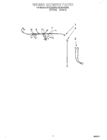 06 - Wiring Harness parts for Whirlpool Microwave MT6120XEB0 from AppliancePartsPros.com