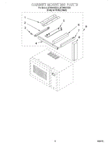 06 - Cabinet Mounting parts for Whirlpool Microwave MT8068SEQ1 from AppliancePartsPros.com