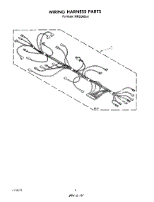 06 - Wiring Harness , Lit / Optional parts for Whirlpool Microwave MW3500XS0 from AppliancePartsPros.com