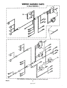 05 - Wiring Harness , Literature And Optional parts for Whirlpool Microwave MW8200XL1 from AppliancePartsPros.com
