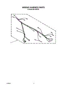 06 - Wiring Harness, Lit / Optional parts for Whirlpool Microwave MS1040XYQ0 from AppliancePartsPros.com