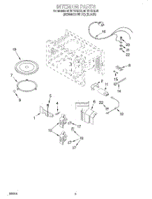 04 - Interior parts for Whirlpool Microwave MT8118XEB0 from AppliancePartsPros.com