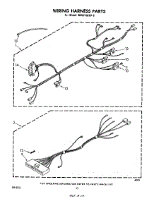 06 - Wiring Harness , Lit / Optional parts for Whirlpool Microwave MW8750XP0 from AppliancePartsPros.com