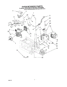 05 - Oven Interior parts for Whirlpool Microwave MT2081XBR0 from AppliancePartsPros.com