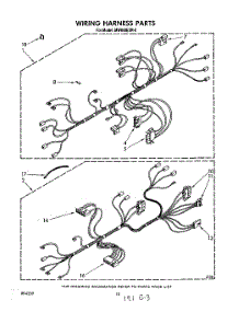 06 - Wiring Harness , Lit / Optional parts for Whirlpool Microwave MW840EXR0 from AppliancePartsPros.com