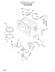 04 - Interior parts for Whirlpool Microwave MT7118XDQ3 from AppliancePartsPros.com