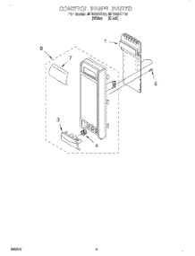 04 - Control Panel parts for Whirlpool Microwave MT9160XEQ0 from AppliancePartsPros.com