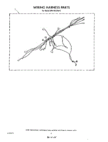06 - Wiring Harness , Lit / Optional parts for Whirlpool Microwave MW1000XW0 from AppliancePartsPros.com