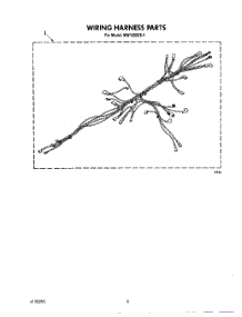 06 - Wiring Harness , Lit / Optional parts for Whirlpool Microwave MW1200XS1 from AppliancePartsPros.com