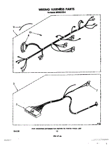 07 - Wiring Harness, Literature And Optional parts for Whirlpool Microwave MW8400XS0 from AppliancePartsPros.com