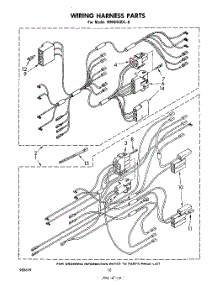 06 - Wiring Harness , Lit / Optional parts for Whirlpool Microwave MW8400XL0 from AppliancePartsPros.com
