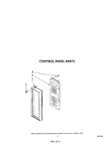 05 - Control Panel parts for Whirlpool Microwave MW8800XS4 from AppliancePartsPros.com