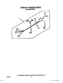 06 - Wiring Harness, Optional parts for Whirlpool Microwave MS1651XW1 from AppliancePartsPros.com