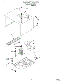 07 - Cabinet parts for Whirlpool Oven RM765PXAB1 from AppliancePartsPros.com