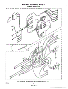 06 - Wiring Harness , Lit / Optional parts for Whirlpool Microwave MW8200XL0 from AppliancePartsPros.com
