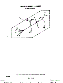 06 - Wiring Harness, Lit / Optional parts for Whirlpool Microwave MS1600XW0 from AppliancePartsPros.com