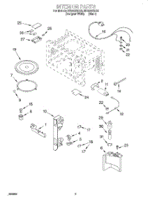 04 - Interior parts for Whirlpool Microwave MT8066SEB0 from AppliancePartsPros.com