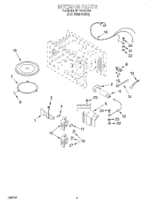 04 - Interior parts for Whirlpool Microwave MT7078XDQ0 from AppliancePartsPros.com