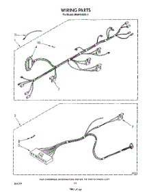 07 - Wiring , Literature And Optional parts for Whirlpool Microwave MW8900XS3 from AppliancePartsPros.com
