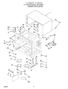03 - Cabinet, Literature parts for Whirlpool Microwave MT8118XEQ1 from AppliancePartsPros.com