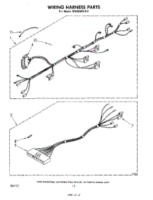 06 - Wiring Harness , Lit / Optional parts for Whirlpool Microwave MW8800XR0 from AppliancePartsPros.com