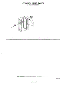 05 - Control Panel , Literature And Optional parts for Whirlpool Microwave MW3000XM1 from AppliancePartsPros.com