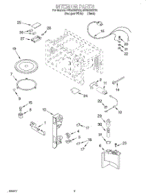 04 - Interior parts for Whirlpool Microwave MT8068SEB0 from AppliancePartsPros.com