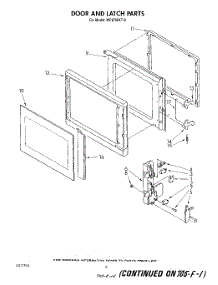 05 - Door And Latch parts for Whirlpool Microwave MC8790XT0 from AppliancePartsPros.com