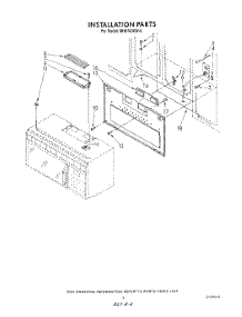 03 - Installation parts for Whirlpool Microwave MH6700XW0 from AppliancePartsPros.com